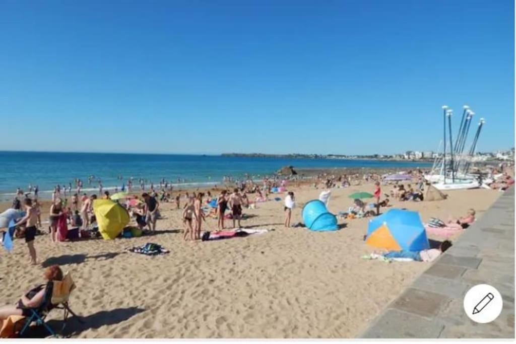 St Malo Maison Avec Jardin Proche Gare Plage Intramuros Chien Admis Parking Gratuit Saint-Malo Exteriér fotografie