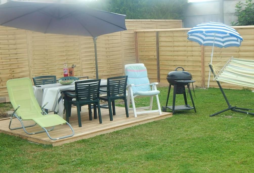 St Malo Maison Avec Jardin Proche Gare Plage Intramuros Chien Admis Parking Gratuit Saint-Malo Exteriér fotografie